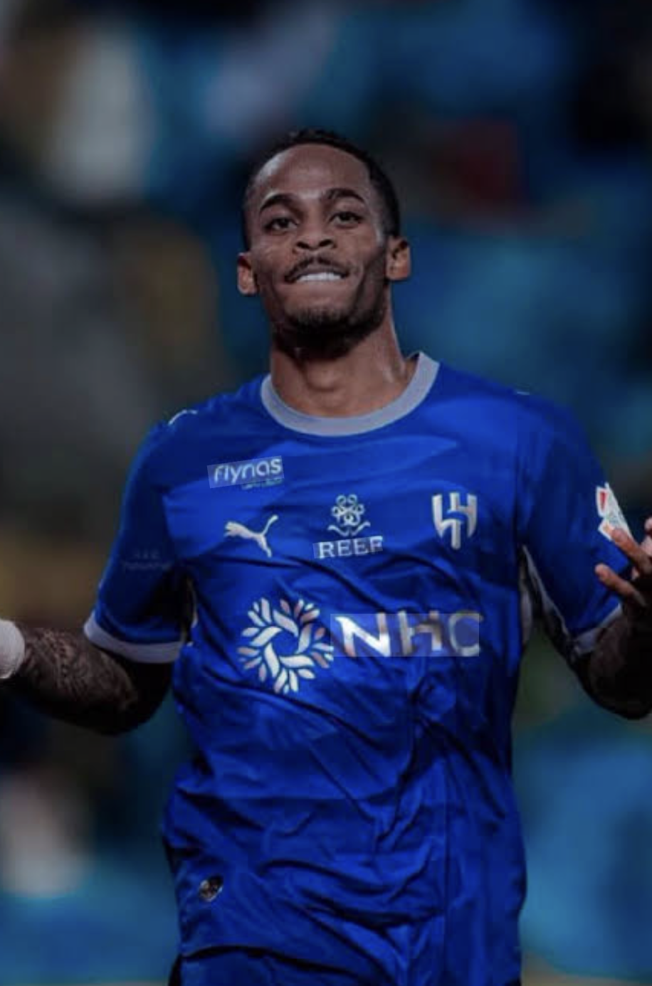 Ollie Watkins celebrates for Al-Hilal